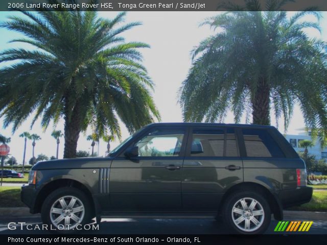 2006 Land Rover Range Rover HSE in Tonga Green Pearl