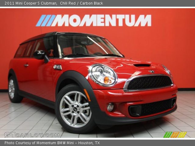 2011 Mini Cooper S Clubman in Chili Red