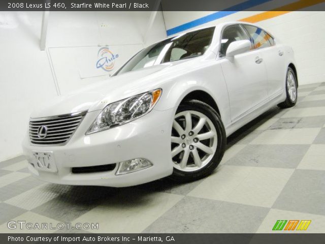 2008 Lexus LS 460 in Starfire White Pearl