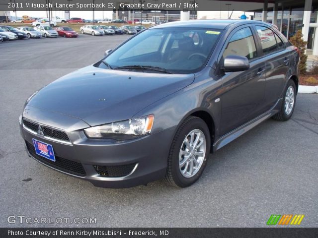 2011 Mitsubishi Lancer Sportback ES in Graphite Gray Pearl