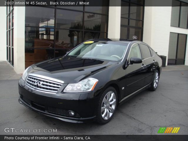 2007 Infiniti M 45 Sedan in Black Obsidian