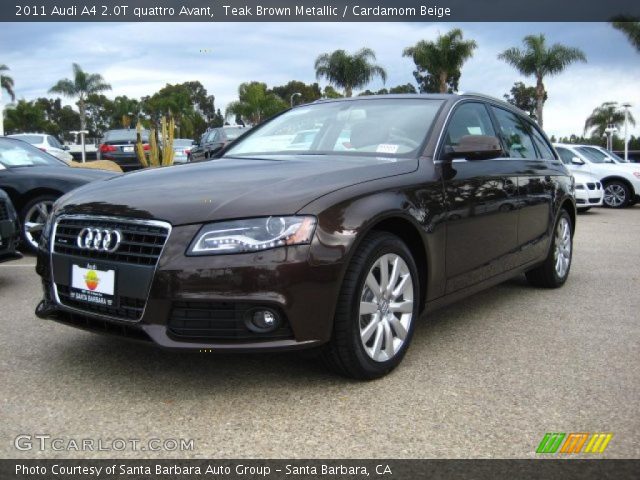 2011 Audi A4 2.0T quattro Avant in Teak Brown Metallic