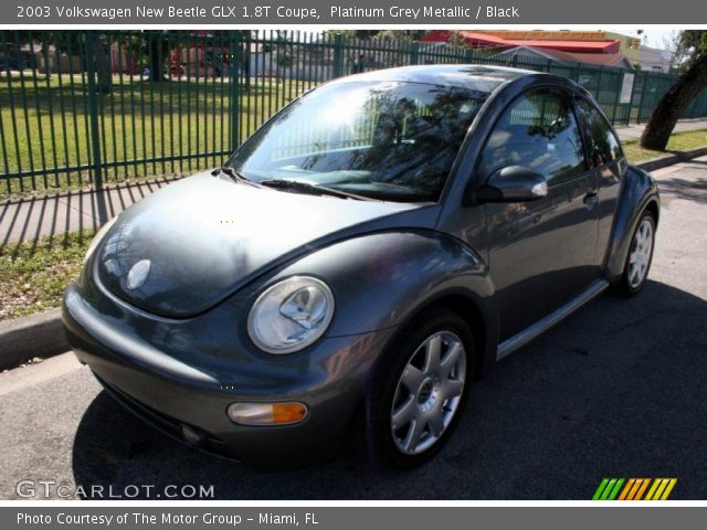 2003 Volkswagen New Beetle GLX 1.8T Coupe in Platinum Grey Metallic