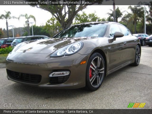 2011 Porsche Panamera Turbo in Topaz Brown Metallic