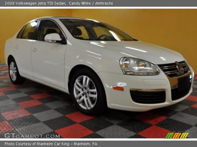 2009 Volkswagen Jetta TDI Sedan in Candy White