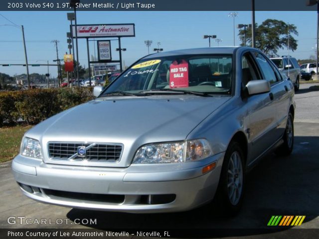 2003 Volvo S40 1.9T in Silver Metallic