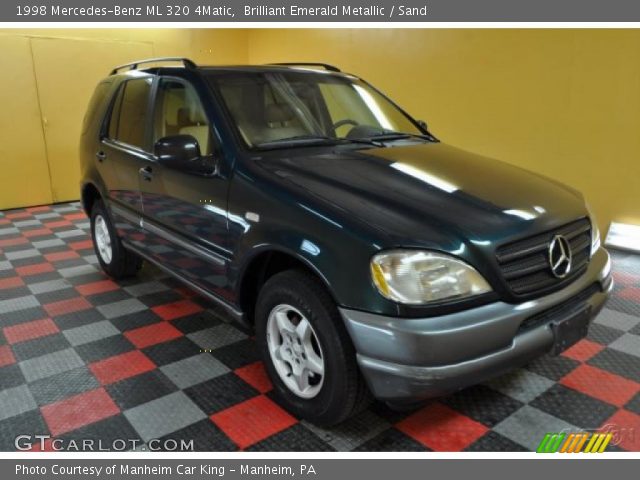 1998 Mercedes-Benz ML 320 4Matic in Brilliant Emerald Metallic