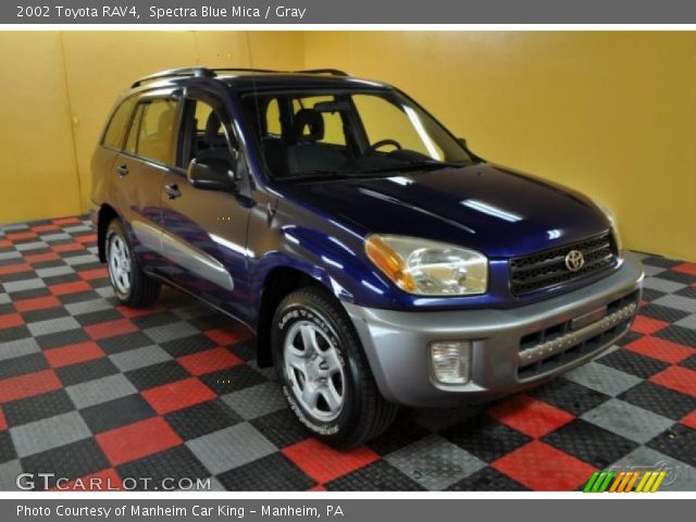 2002 Toyota RAV4  in Spectra Blue Mica