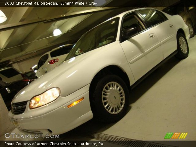 2003 Chevrolet Malibu Sedan in Summit White