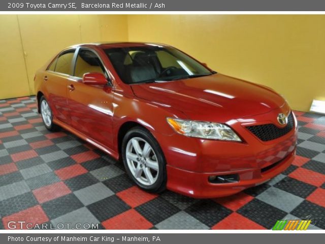 2009 Toyota Camry SE in Barcelona Red Metallic