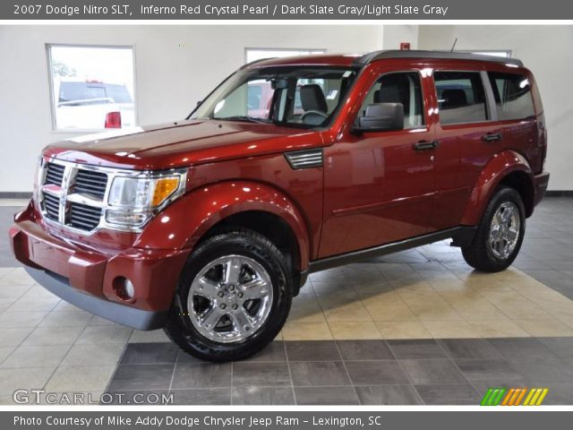 2007 Dodge Nitro SLT in Inferno Red Crystal Pearl