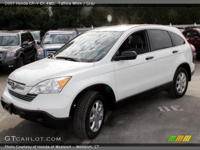 2007 Honda CR-V EX 4WD in Taffeta White