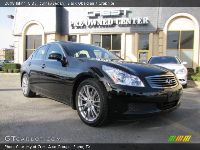 2008 Infiniti G 35 Journey Sedan in Black Obsidian