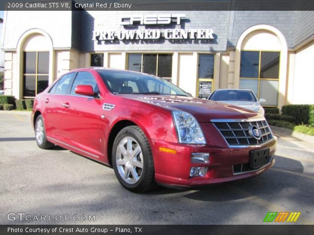 2009 Cadillac STS V8 in Crystal Red