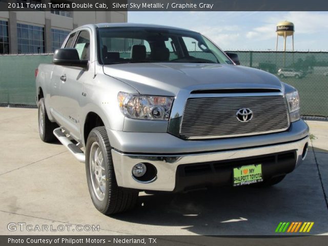 2011 Toyota Tundra Double Cab in Silver Sky Metallic