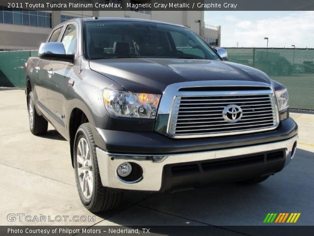 2011 Toyota Tundra Platinum CrewMax in Magnetic Gray Metallic