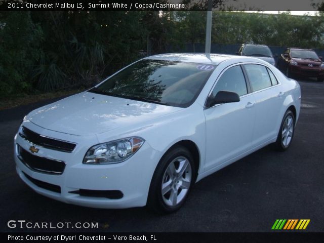 2011 Chevrolet Malibu LS in Summit White