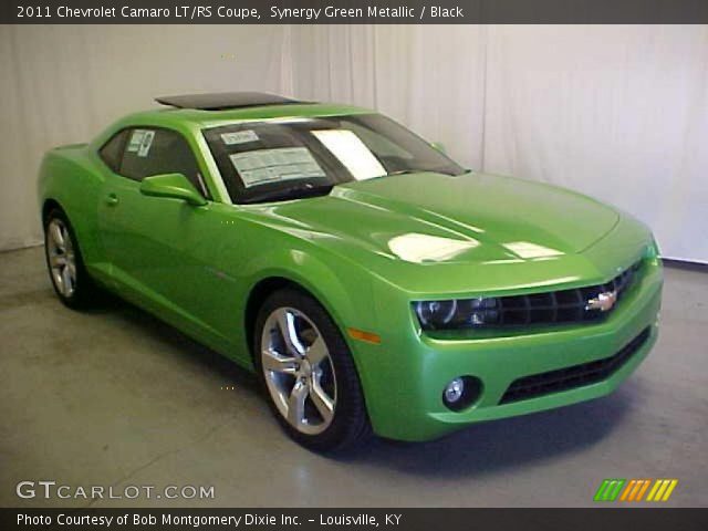 2011 Chevrolet Camaro LT/RS Coupe in Synergy Green Metallic
