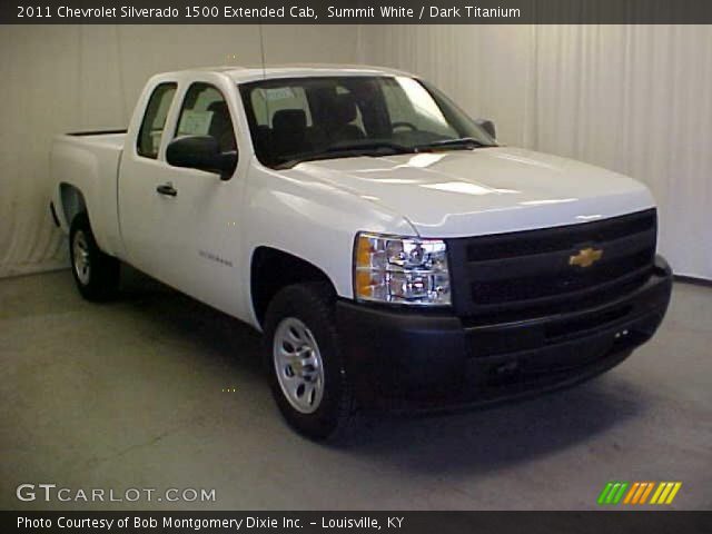 2011 Chevrolet Silverado 1500 Extended Cab in Summit White