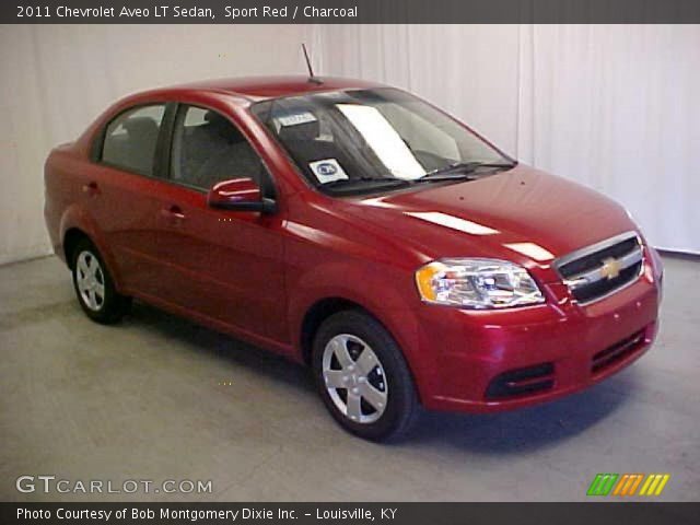 2011 Chevrolet Aveo LT Sedan in Sport Red
