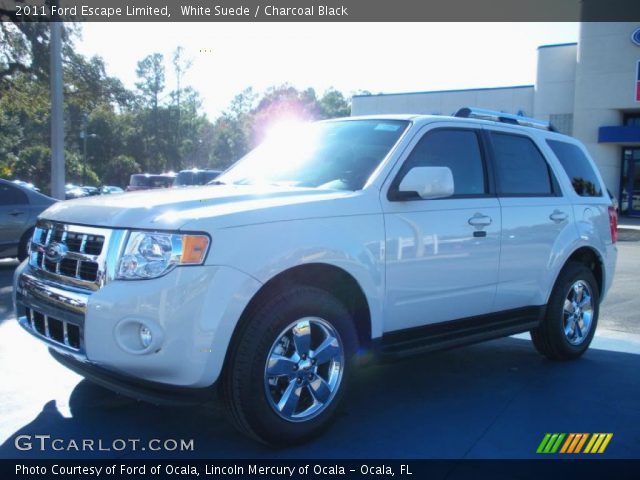 2011 Ford Escape Limited in White Suede