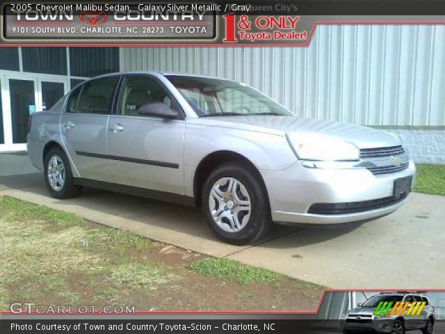 2005 Chevrolet Malibu Sedan in Galaxy Silver Metallic