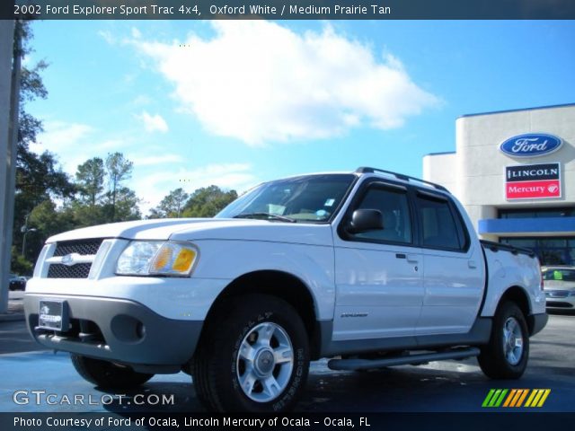 2002 Ford Explorer Sport Trac 4x4 in Oxford White