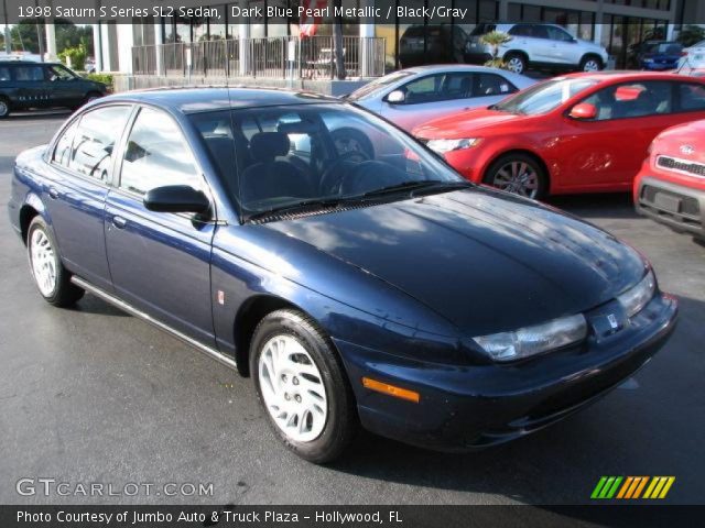 1998 Saturn S Series SL2 Sedan in Dark Blue Pearl Metallic