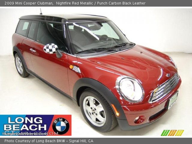2009 Mini Cooper Clubman in Nightfire Red Metallic