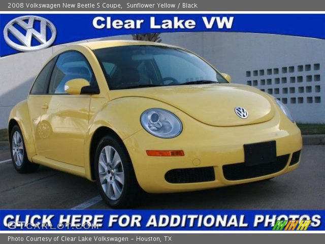 2008 Volkswagen New Beetle S Coupe in Sunflower Yellow