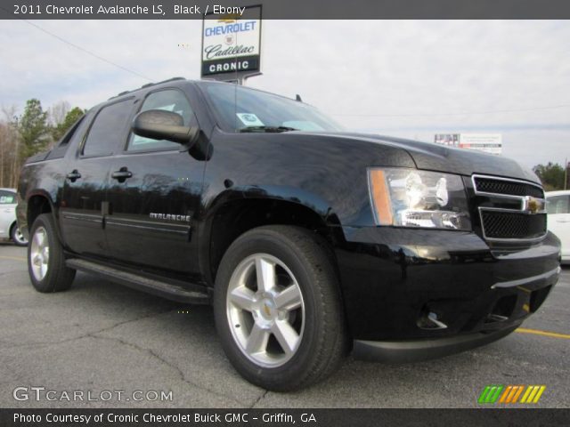 2011 Chevrolet Avalanche LS in Black