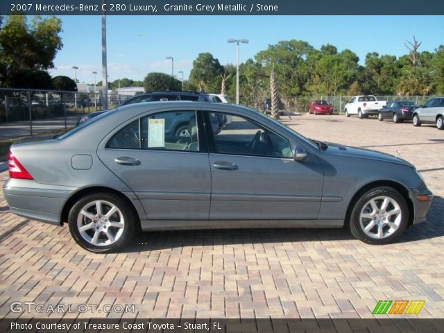 2007 Mercedes-Benz C 280 Luxury in Granite Grey Metallic