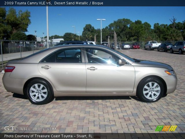 2009 Toyota Camry XLE V6 in Desert Sand Metallic