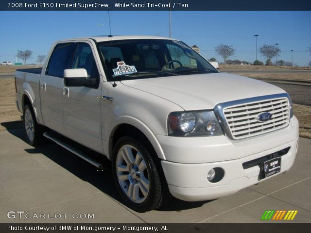 2008 Ford F150 Limited SuperCrew in White Sand Tri-Coat