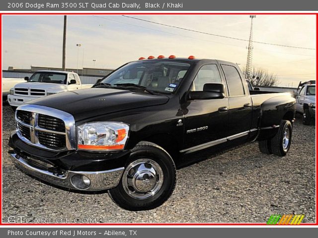 2006 Dodge Ram 3500 SLT Quad Cab Dually in Black