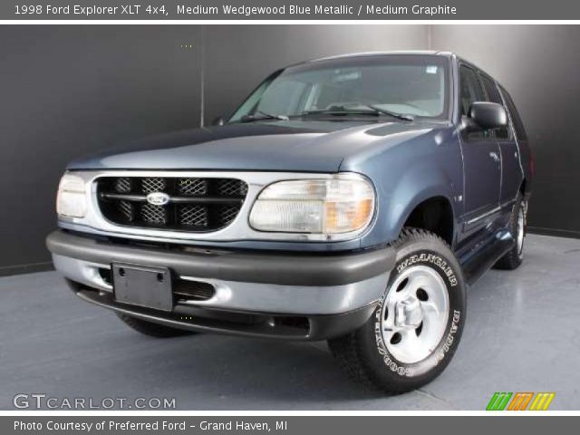 1998 Ford Explorer XLT 4x4 in Medium Wedgewood Blue Metallic