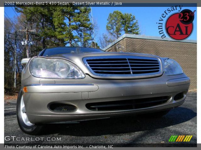 2002 Mercedes-Benz S 430 Sedan in Desert Silver Metallic