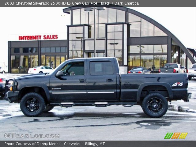 2003 Chevrolet Silverado 2500HD LS Crew Cab 4x4 in Black