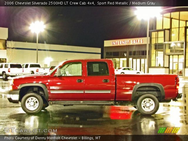 2006 Chevrolet Silverado 2500HD LT Crew Cab 4x4 in Sport Red Metallic