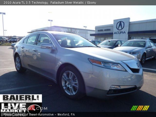 2010 Acura TL 3.5 Technology in Palladium Silver Metallic