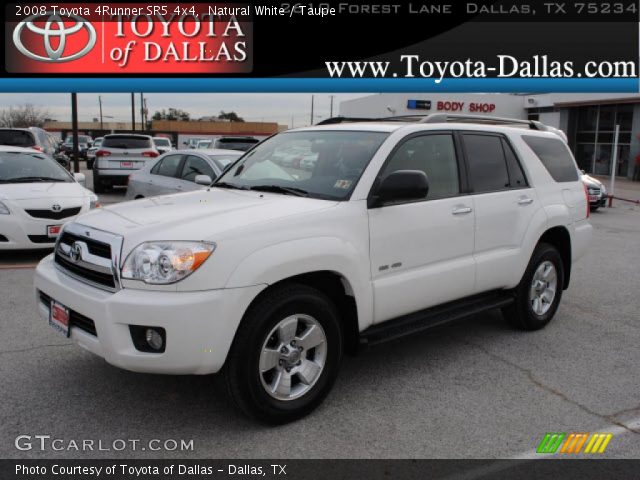 2008 Toyota 4Runner SR5 4x4 in Natural White