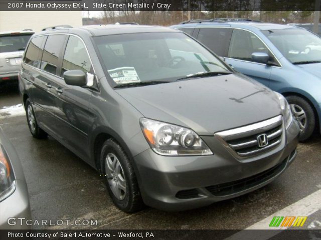 2007 Honda Odyssey EX-L in Slate Green Metallic