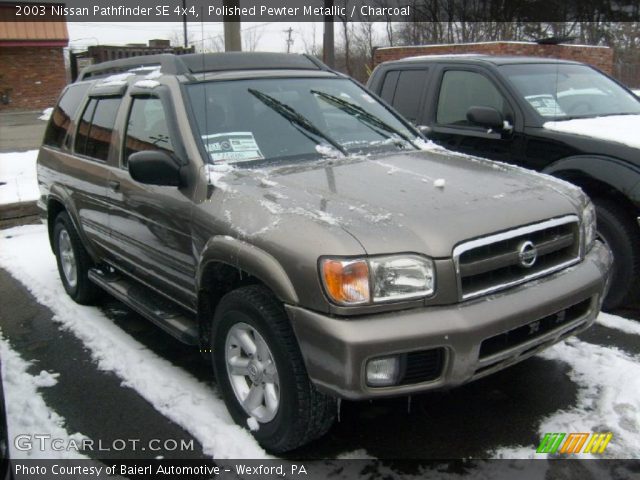 2003 Nissan Pathfinder SE 4x4 in Polished Pewter Metallic