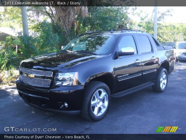 2011 Chevrolet Avalanche LT in Black