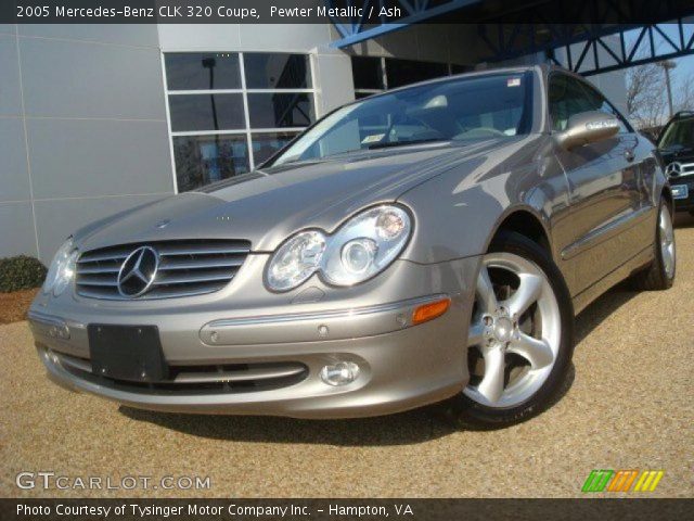 2005 Mercedes-Benz CLK 320 Coupe in Pewter Metallic