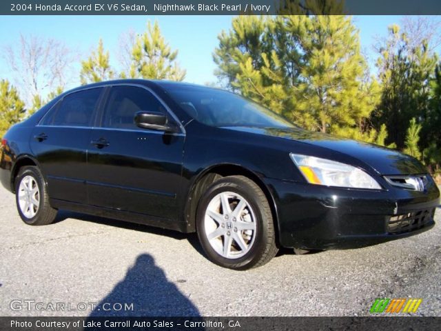 2004 Honda Accord EX V6 Sedan in Nighthawk Black Pearl