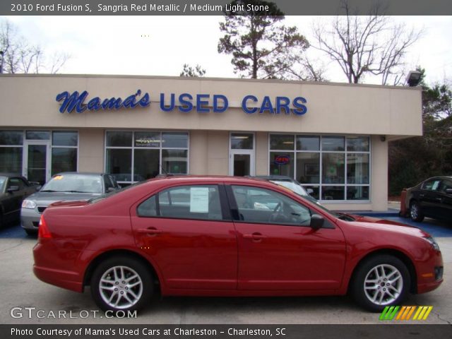 2010 Ford Fusion S in Sangria Red Metallic