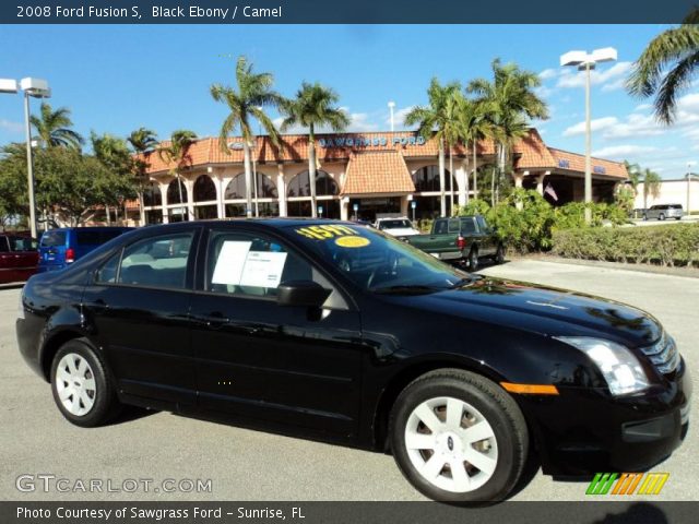 2008 Ford Fusion S in Black Ebony