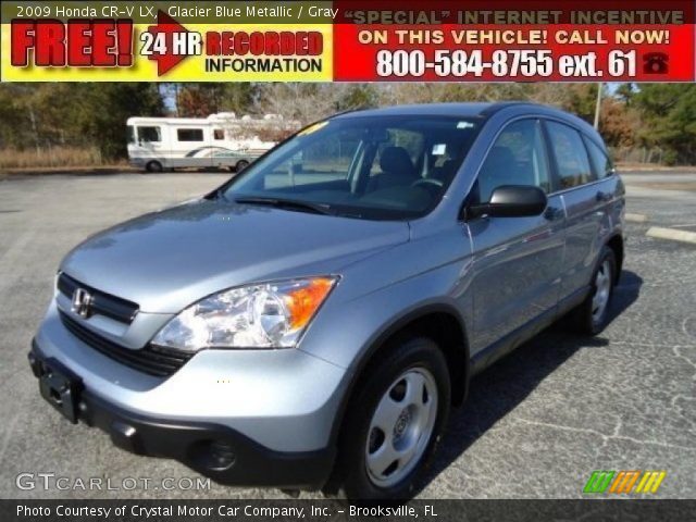 2009 Honda CR-V LX in Glacier Blue Metallic