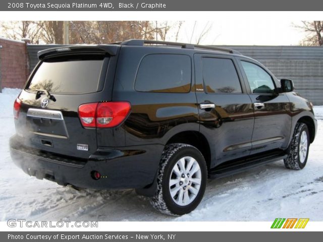 2008 Toyota Sequoia Platinum 4WD in Black